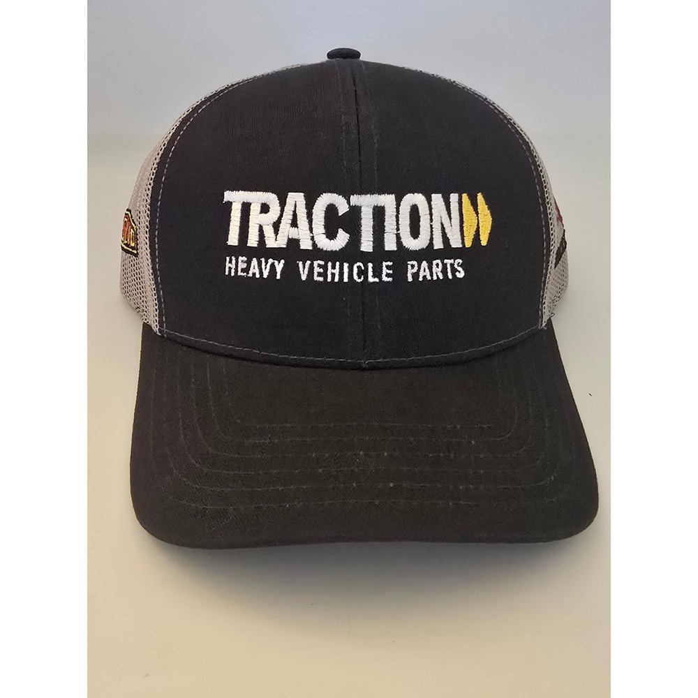 Outdoor Cap Traction Heavy Vehicle Parts Trucker Hat Black Gray Snapback MBW-600